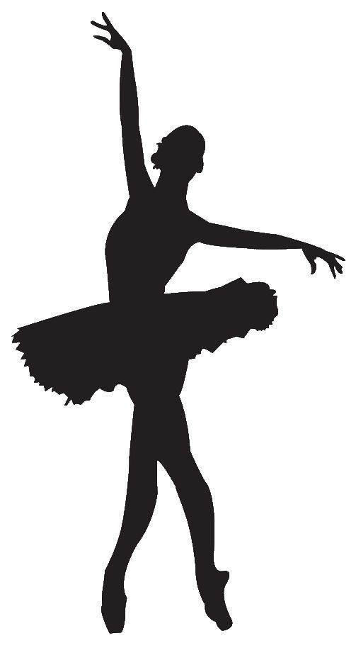 dancer clipart silhouette leap