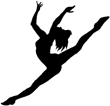 dancer clipart silhouette