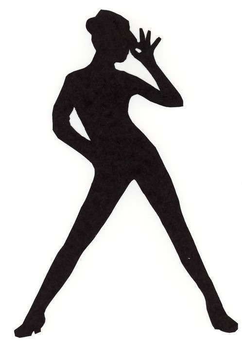 Dancer clipart silhouette free ... jazz dancer clipart% .