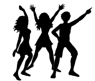 dancing turkey clipart - Dance Party Clip Art