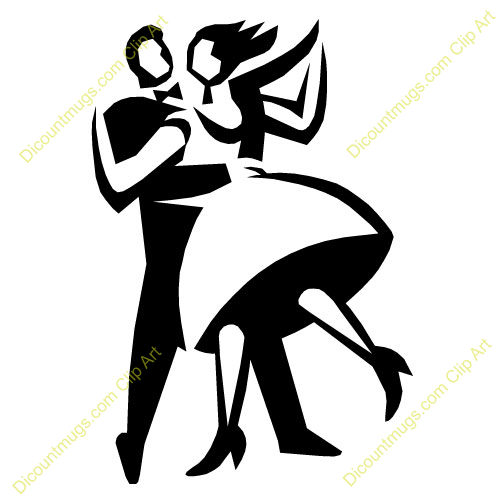 Dancing Couple Clip Art