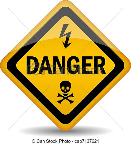 ... Danger warning sign - Vector danger warning sign Danger warning sign Clipartby ...
