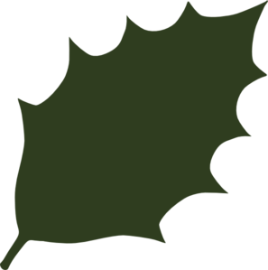 Dark Green Leaf Clip Art - Green Leaf Clipart