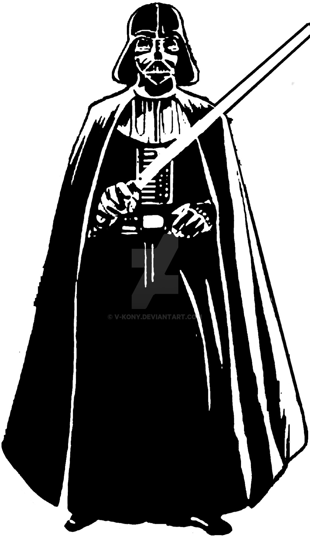 Darth Vader Clip Art - . - Darth Vader Clipart