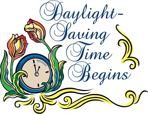 Daylight Saving Time Clipart  - Daylight Savings Clipart