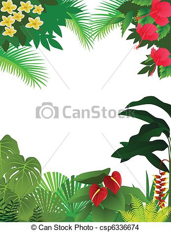 De Tropical Rainforest Plano  - Tropical Rainforest Clipart