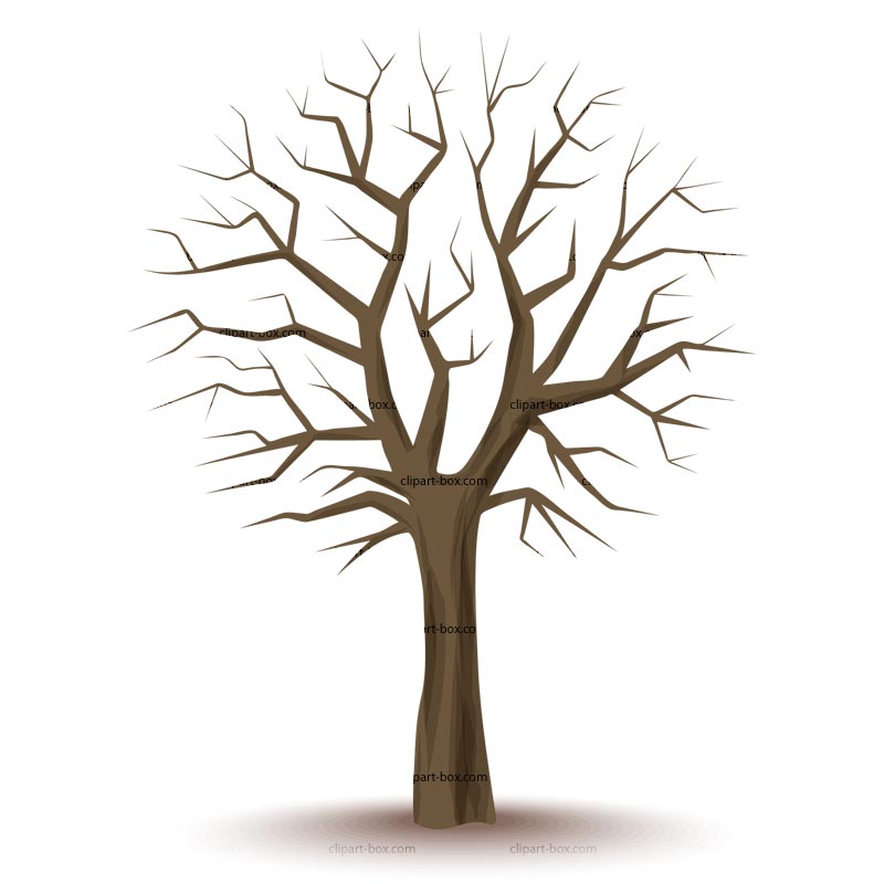 Dead Tree SVG Vector file, ve