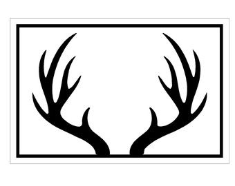 Moose Antlers Clipart