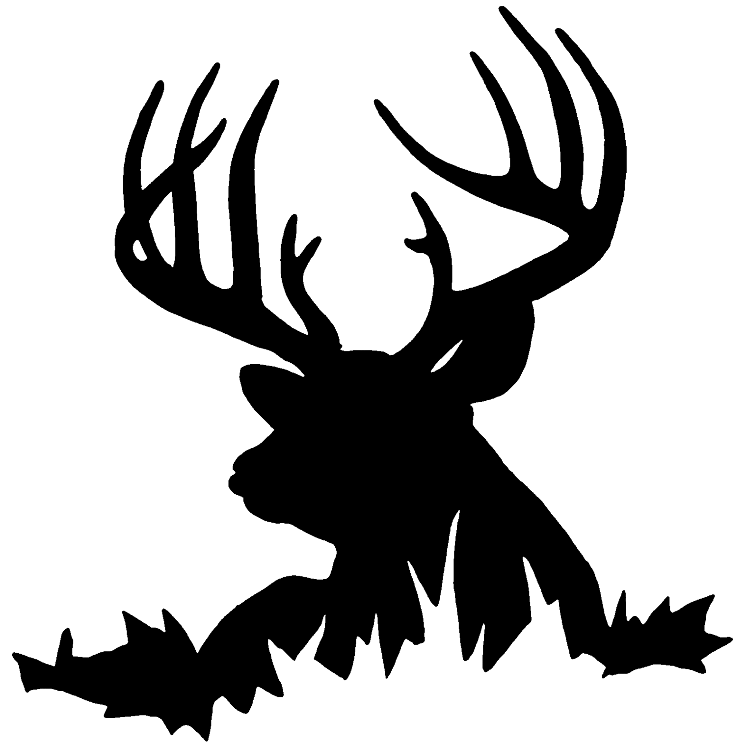 Deer Head Coloring Pictures Google Twit