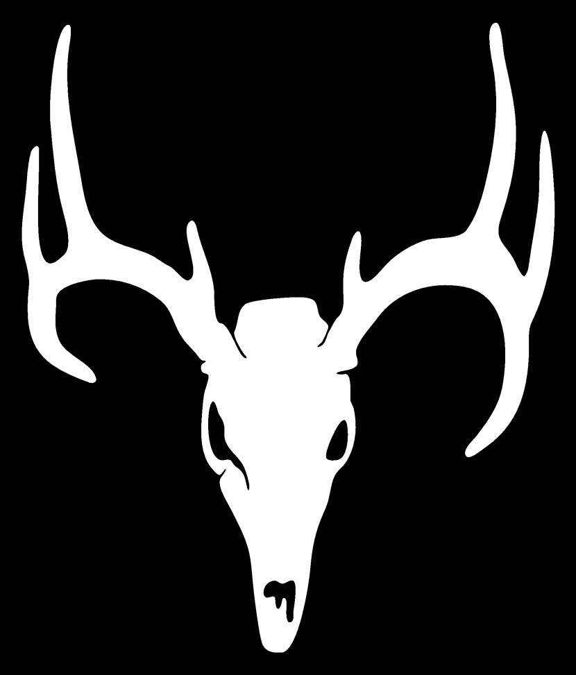 Deer Skull Decal Free Clipart - Deer Skull Clipart