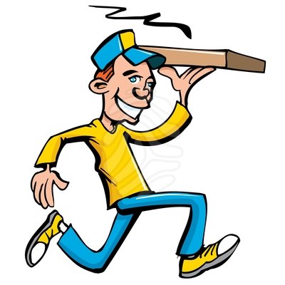 Ups Delivery Man Clipart