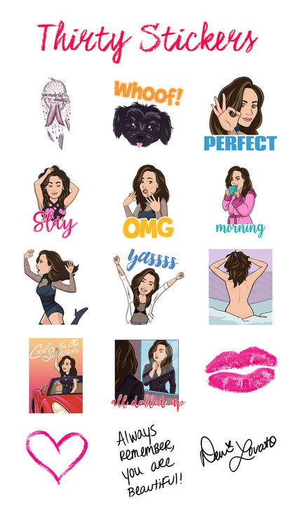 Stickers by Demi Lovato
