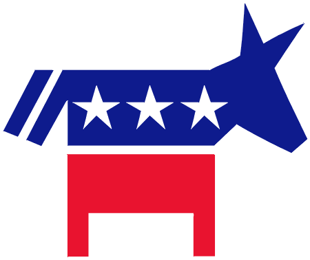 Democrat Donkey - Political Clipart
