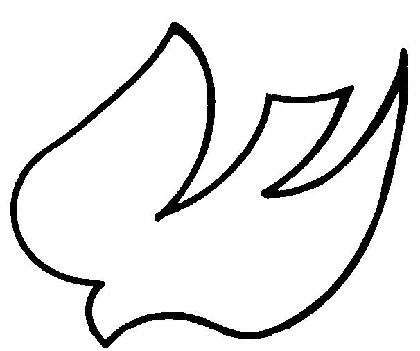 Holy Spirit Dove Drawing Clip