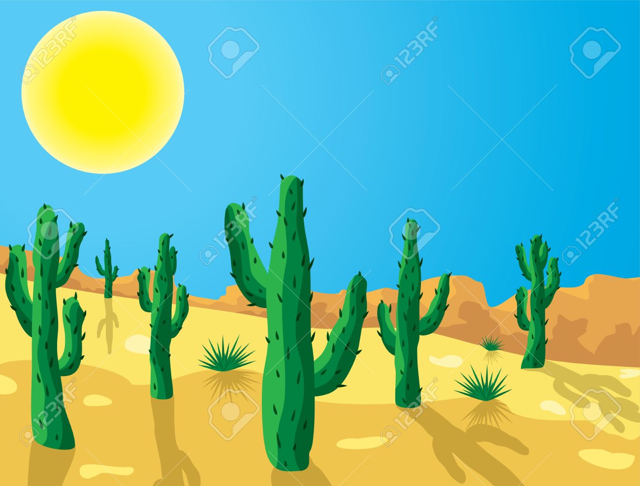 desert clipart - Desert Clipart