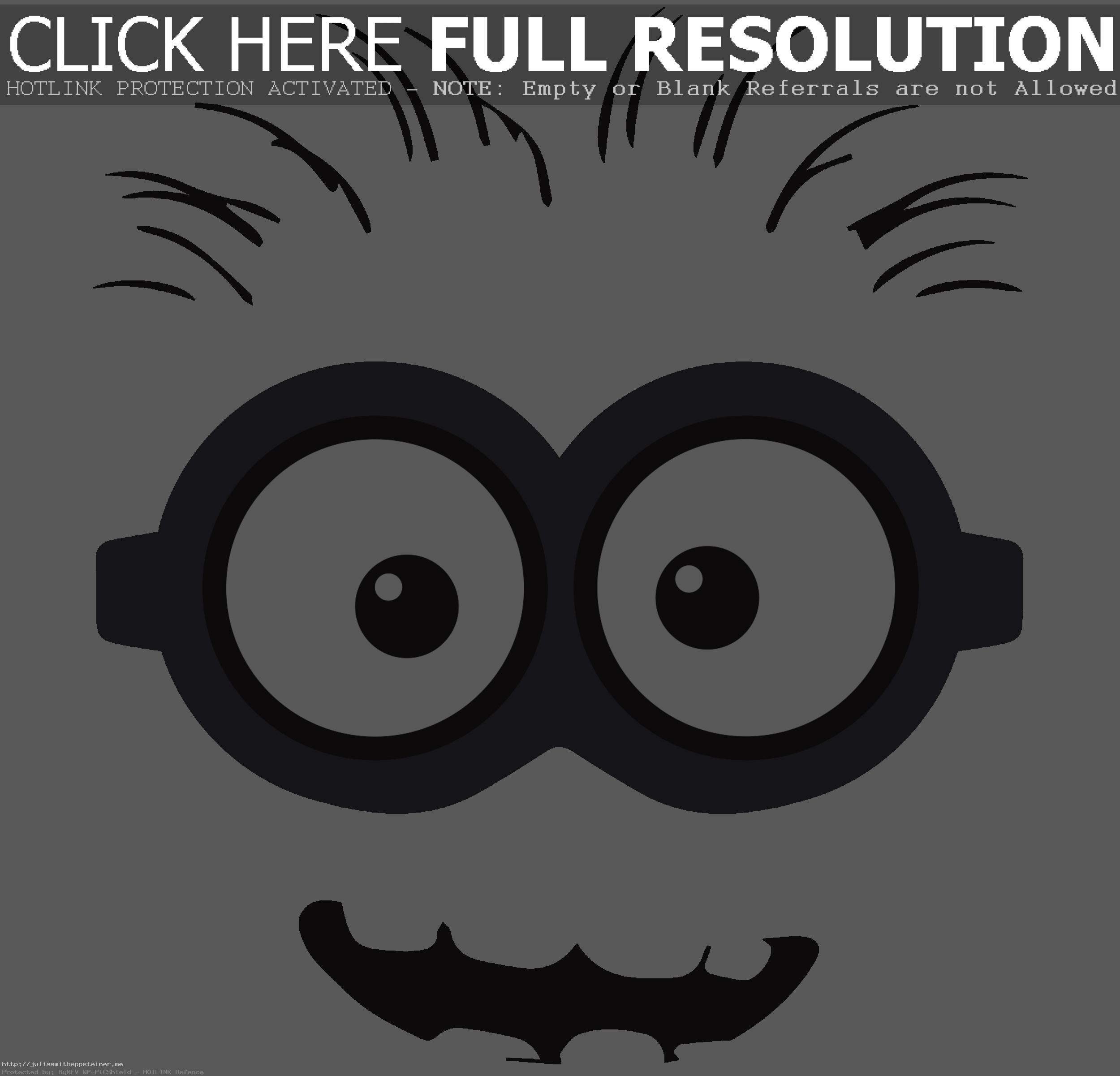 Minion Clip Art Free Back Gallery For Despicable Me Unusual Clipart Black  And