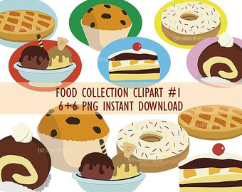 Desserts and baked goods clip - Baked Goods Clipart