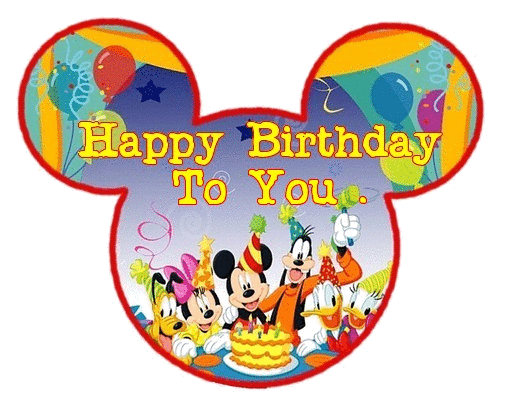 Di Buon Compleanno Della Disney Card Birthday Printable Disney