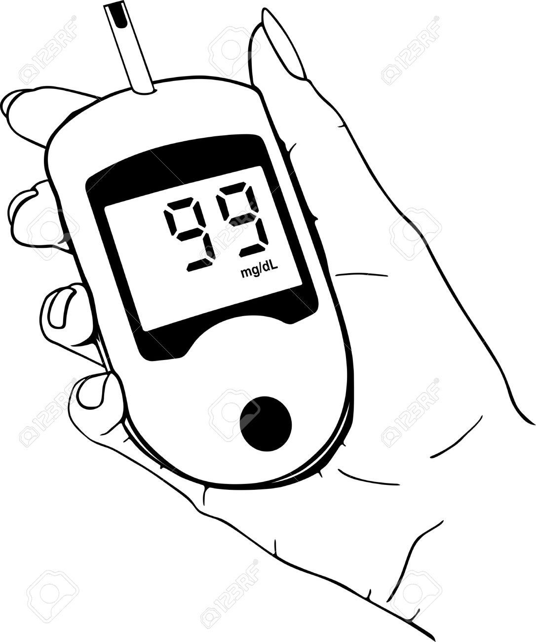 Type 1 Diabetes Clipart #1
