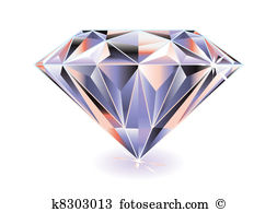 Diamond bright - Diamonds Clipart