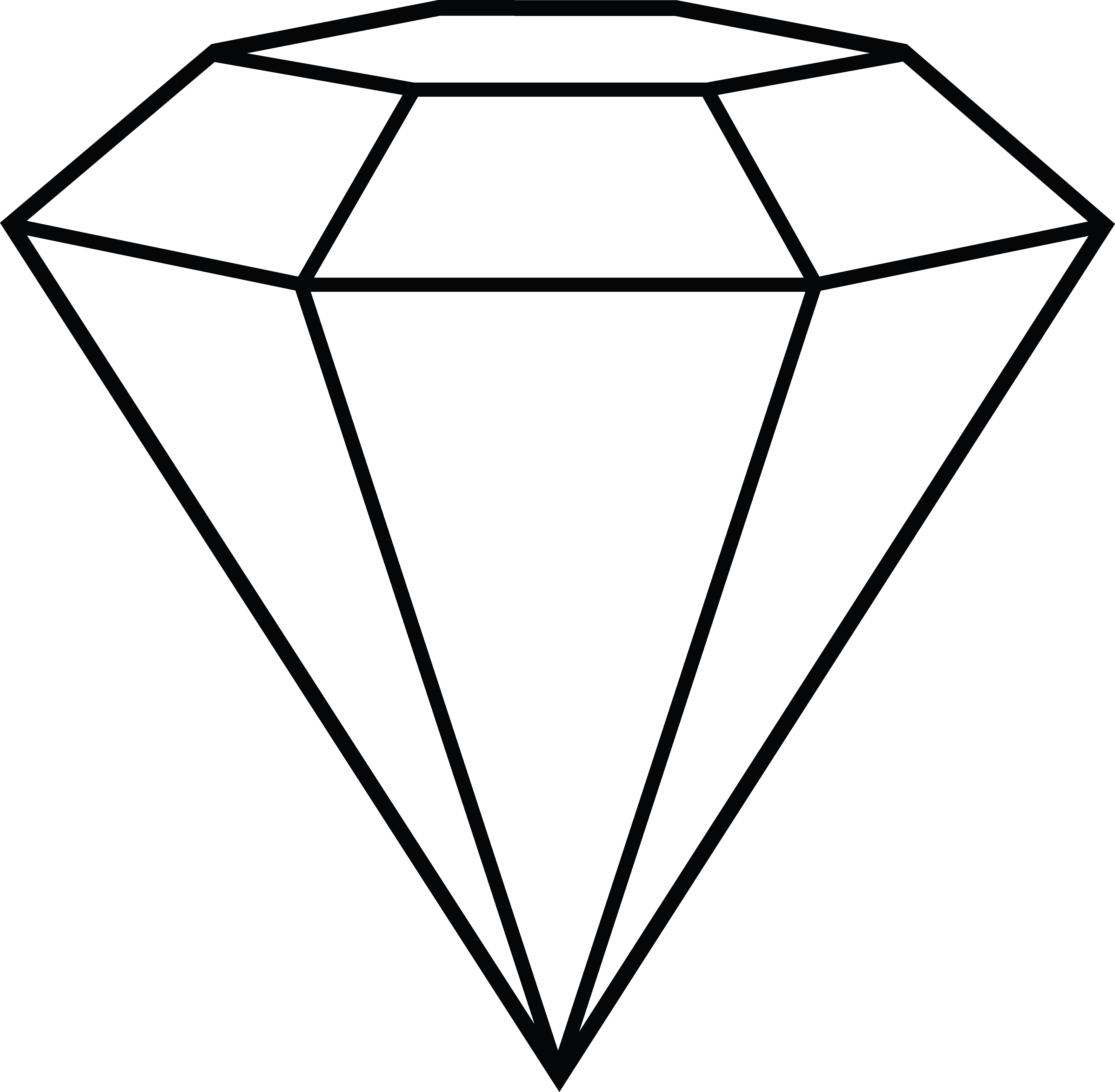 Diamond clip art illustration