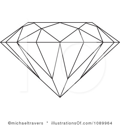 Diamant / Diamond clip art - 