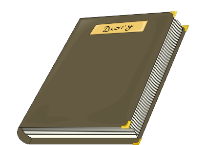 diary clipart - Diary Clipart