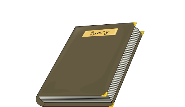 Diary Clipart this image as: