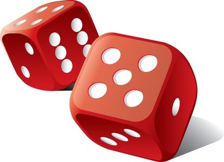 Red dice - download free vect