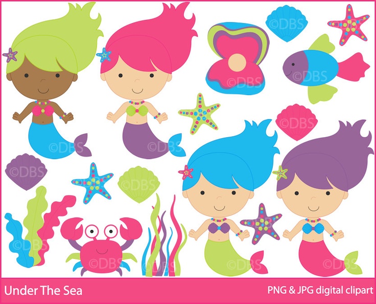 Free Mermaid Clipart Images F