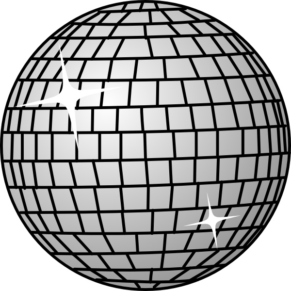 Disco Ball clip art - Disco Clipart