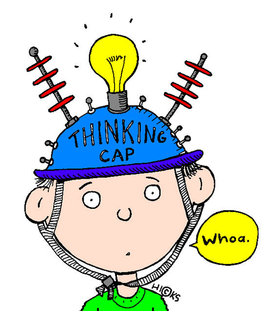 discovery school clip art ... turbo thinking cap