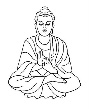 Free Golden Buddha Clip Art