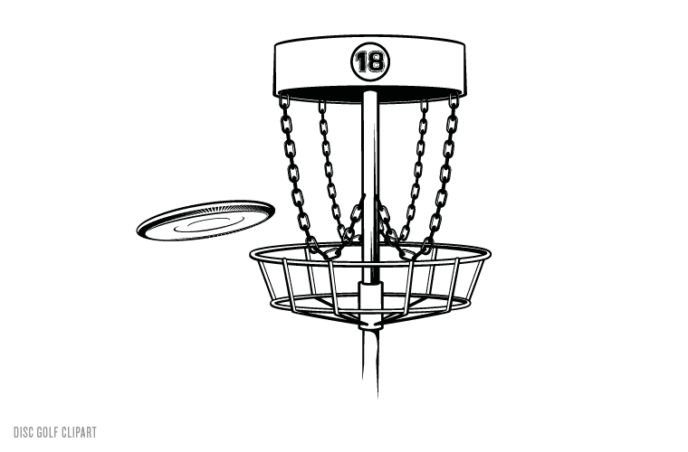 disc golf - a disc golf cage 
