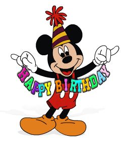 Disney Birthday Clipart Happy