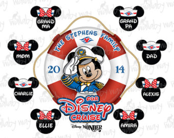 Disney Cruise Doors Clip Art. Disney Cruise Family Printable .