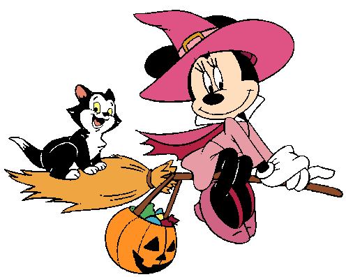 Disney Minnie Mouse Cartoon C - Disney Halloween Clipart