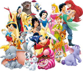 Disney Movie Characters .