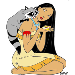 Pocahontas Clip Art. Disney P