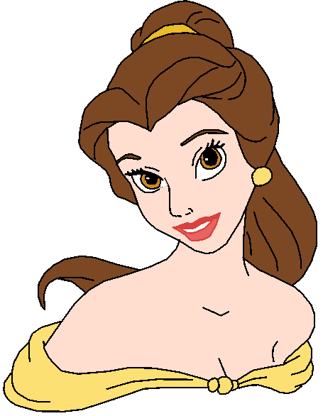 Disney Princess Belle Clipart - Belle Clipart