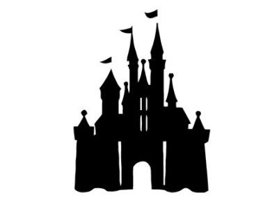 Disneyland Castle Silhouette | Clipart Panda - Free Clipart Images