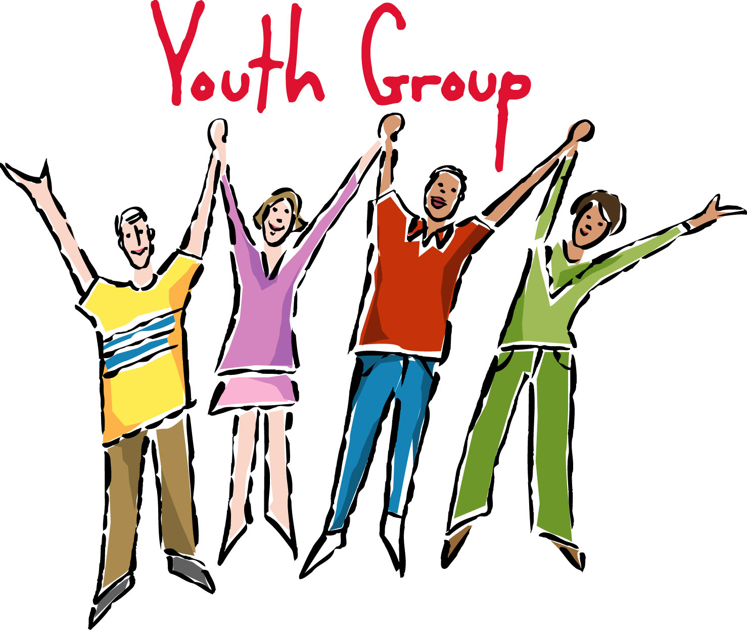 Do Not Say I Am Only A Youth  - Youth Group Clip Art