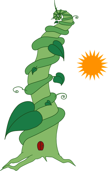 Do you like the story of Jack and the Beanstalk? This beanstalk clip art is inspired from that story. You can use this clip art for personal or commercial ...