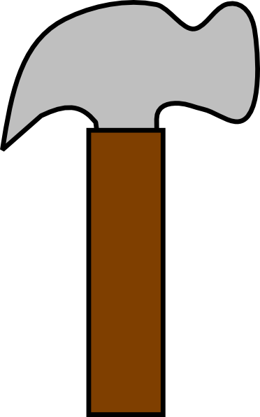 Do you need a simple hammer c - Clipart Hammer