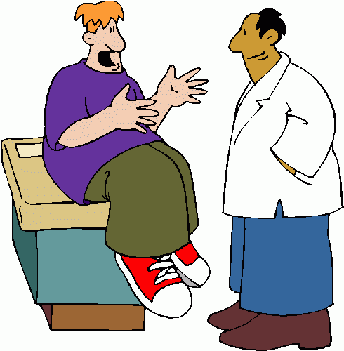 Cartoon Patient Clip Art