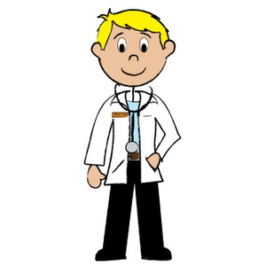Cute Doctor Clipart #1 .