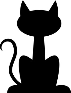 dog and cat silhouette clip art free