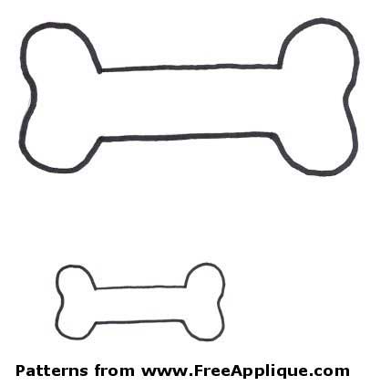 Dog bone free dog patterns .