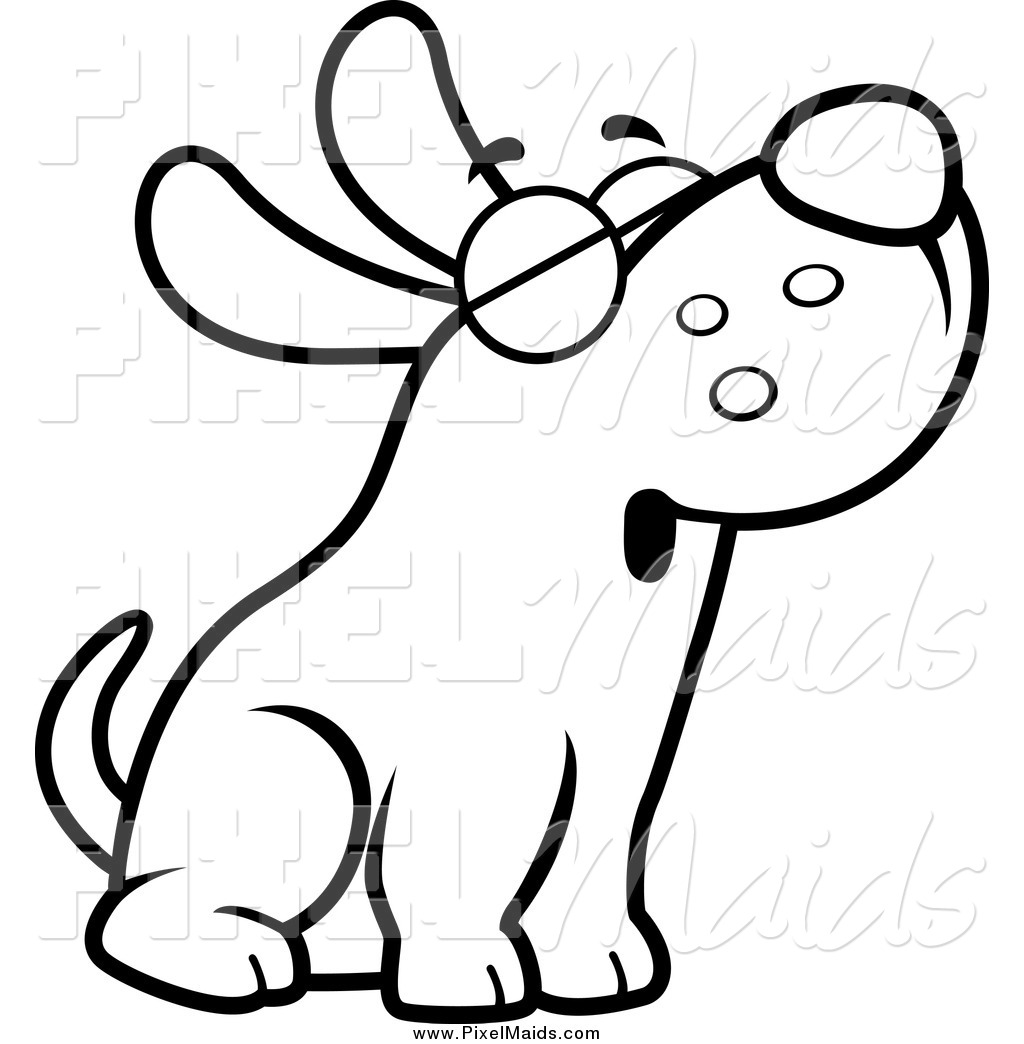 Dog Clip Art Black And White Clipart Panda Free Clipart Images