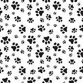 Dog paw print Clipart and Ill - Free Paw Print Clip Art